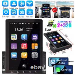 Autoradio Double Din Sans Fil Apple Carplay GPS Navi Wifi FM Android 13.0