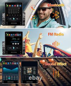 Autoradio Double Din Vertical avec Bluetooth GPS Navigation, Écran tactile de 9,7 pouces