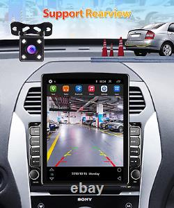 Autoradio Double Din Vertical avec Bluetooth GPS Navigation, Écran tactile de 9,7 pouces