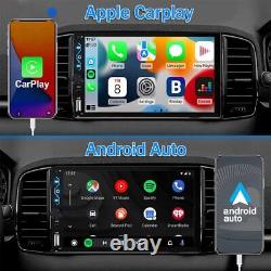 Autoradio Double Din avec Dash Caméra, Autoradio 7 pouces Full HD à écran tactile