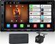 Autoradio Double Din Avec Caméra De Recul, Carplay Sans Fil, 7'' Android Auto 2g+32g