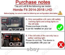 Autoradio Double Din pour Honda Fit 2014-2018 Écran Tactile HD 9'' Android 13