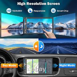 Autoradio Double Din sans fil Apple Car Play avec Radio Bluetooth 5.3 Récepteur audio