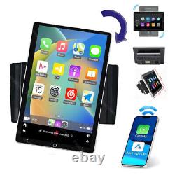 Autoradio GPS 2DIN Double écran tactile rotatif Android 13 10.1 Carplay
