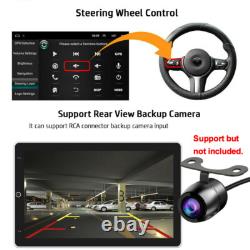 Autoradio GPS 2DIN Double écran tactile rotatif Android 13 10.1 Carplay