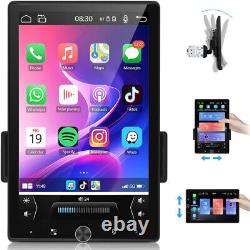 Autoradio GPS 2DIN Rotatif Double 10,4 Android 13 Écran Tactile 2+64 Go