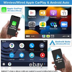 Autoradio GPS 2Din Double 4+64G Octa 8 Coeurs Apple CarPlay Compatible avec Ford F150