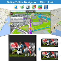 Autoradio GPS 2Din Double 4+64G Octa 8 Coeurs Apple CarPlay Compatible avec Ford F150