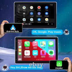 Autoradio GPS 2 Din Android 13.0 Rotatif 10.1 Carplay avec WIFI