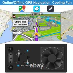 Autoradio GPS 4G WiFi BT Carplay Rotatif Android 13 Double 2Din 10,1''