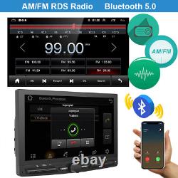 Autoradio GPS 4G WiFi BT Carplay Rotatif Android 13 Double 2Din 10,1''