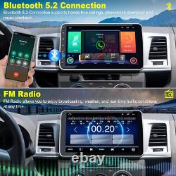 Autoradio GPS Android 13 10,1'' Rotatif Double DIN avec Apple Carplay
