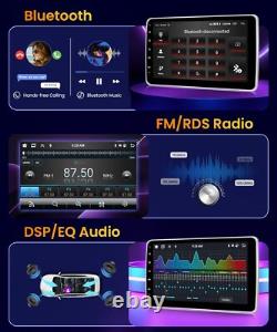 Autoradio GPS Android 13 10,1'' Rotatif Double DIN avec Apple Carplay