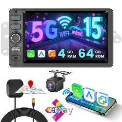 Autoradio GPS Android 15 pour GMC Chevrolet Chevy 2003-2006 Carplay Caméra