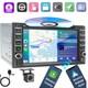 Autoradio Gps Carplay Android 6.2" 2 Din Écran Tactile Lecteur Cd Dvd