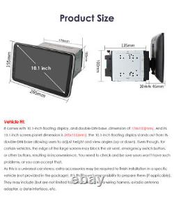 Autoradio GPS Carplay USA Double 2DIN Rotatif 10,1'' Android 12 8-Cœurs