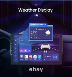 Autoradio GPS Carplay USA Double 2DIN Rotatif 10,1'' Android 12 8-Cœurs