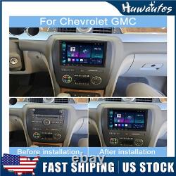 Autoradio GPS Double DIN 8 Android 13 avec CarPlay pour Chevrolet GMC