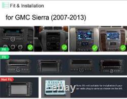 Autoradio GPS Double Din Android 13 Carplay pour GMC Sierra 2007-2013