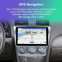 Autoradio GPS Navi Android 13.0 Carplay 10,1'' pour Toyota Camry 2006-2011
