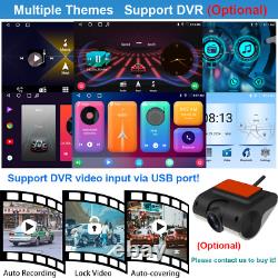 Autoradio GPS WiFi DVR 2Din 10,1 pouces Android 13 Unité principale Audio 64 Go