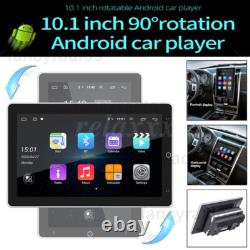 Autoradio GPS Wifi 2Din Rotatif Double 10,1'' Apple Carplay Android 13