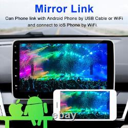Autoradio GPS Wifi Carplay Android 13 4+64GB Rotatif Double 2DIN 10.1''