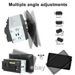 Autoradio GPS Wifi Carplay Android 13 4+64GB Rotatif Double 2DIN 10.1''