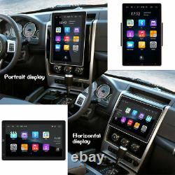 Autoradio GPS Wifi à écran tactile rotatif 10,1'' Android 13.0 Double 2DIN