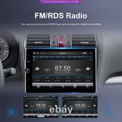 Autoradio GPS double DIN 2DIN rotatif 10,4 pouces Android 13 avec écran tactile et caméra