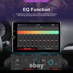 Autoradio GPS double DIN 2DIN rotatif 10,4 pouces Android 13 avec écran tactile et caméra