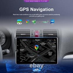 Autoradio GPS double DIN 2DIN rotatif 10,4 pouces Android 13 avec écran tactile et caméra