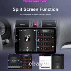Autoradio GPS double DIN 2DIN rotatif 10,4 pouces Android 13 avec écran tactile et caméra