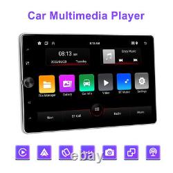 Autoradio GPS double DIN 2DIN rotatif 10,4 pouces Android 13 avec écran tactile et caméra