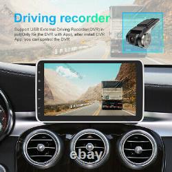 Autoradio GPS stéréo pour voiture Apple CarPlay Android 11 Double 2DIN rotatif 10,1'' 2+32G