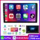 Autoradio Qled 10.1 2din 6 Go + 128 Go Carplay Android 15 Gps Wifi 8 C&oelig;urs