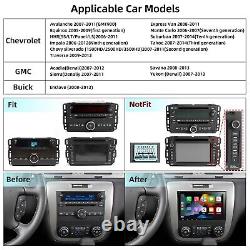 Autoradio à double DIN pour GMC Savana 2008-2013 avec Apple CarPlay, GPS et radio FM