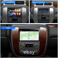 Autoradio à double DIN pour GMC Savana 2008-2013 avec Apple CarPlay, GPS et radio FM