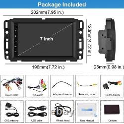 Autoradio à double DIN pour GMC Savana 2008-2013 avec Apple CarPlay, GPS et radio FM