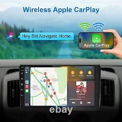 Autoradio à écran tactile Double Din détachable flottant QLED de 10 pouces