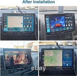 Autoradio à écran tactile Double Din détachable flottant QLED de 10 pouces
