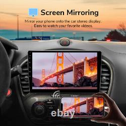 Autoradio de voiture 10.1 pouces Double 2DIN avec CAM+DVR+OBD Android 10 8-Core GPS Head Unit CarPlay