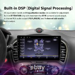 Autoradio de voiture 10.1 pouces Double 2DIN avec CAM+DVR+OBD Android 10 8-Core GPS Head Unit CarPlay