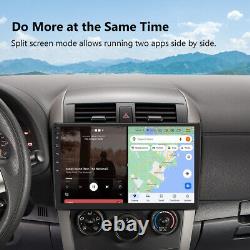 Autoradio de voiture 10.1 pouces Double 2DIN avec CAM+DVR+OBD Android 10 8-Core GPS Head Unit CarPlay