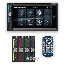 Autoradio de voiture Planet Audio P9695B 6,95 pouces Double Din Écran tactile, Bluetooth, USB CD