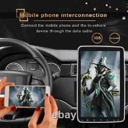Autoradio de voiture double DIN rotatif Android 10'' avec écran tactile 13, GPS, Wifi et Bluetooth