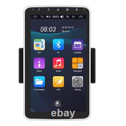 Autoradio de voiture double DIN rotatif Android 10'' avec écran tactile 13, GPS, Wifi et Bluetooth