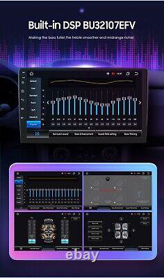 Autoradio double 2Din CarPlay 10.1 Android12 6+64G GPS NAV Stéréo Octa-Core DSP