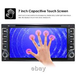 Autoradio double DIN 2Din 7 pouces avec GPS, lecteur CD DVD, radio Bluetooth et caméra de recul
