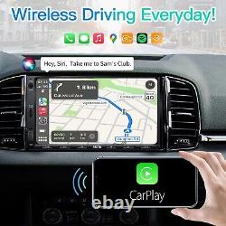 Autoradio double DIN 7 pouces avec CarPlay sans fil et Android Auto F7G2A7WE-S01